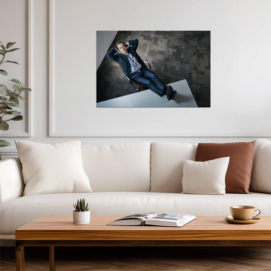 Better Call Saul Goodman Sitting | TV Show Poster | Cinematic Wall Art - Movies & TV Poster