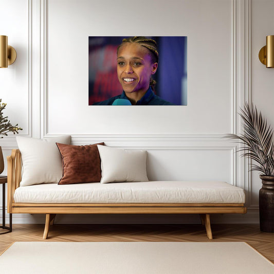 Natasha Jonas | Professional Boxing Poster | British Champion Portrait Photo - Sports Poster