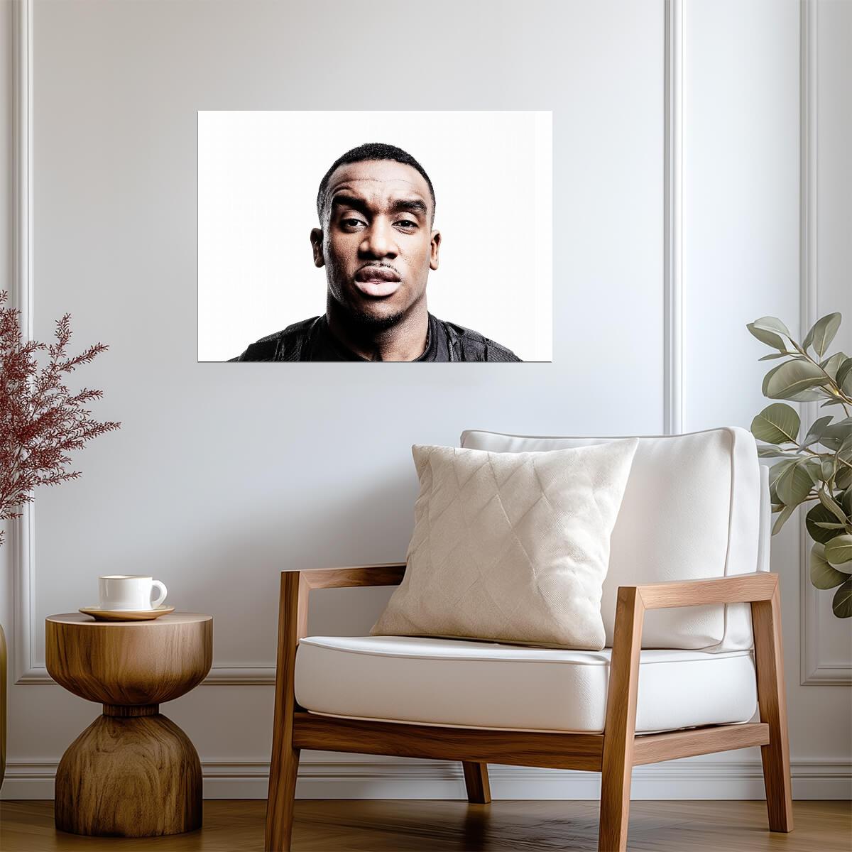 Bugzy Malone | Black and White Music Portrait | UK Grime Artist Poster - Music Poster