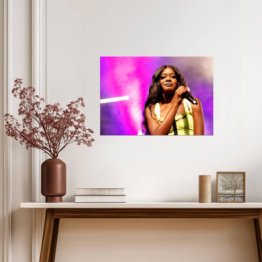 Azealia Banks Live | Concert Art | Music Fan Gift Poster - Music Poster