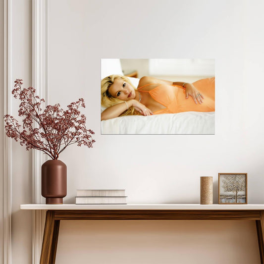 Britney Spears Classic 2000s Photoshoot | Pop Music Icon Poster | Celebrity Wall Art - Music Poster