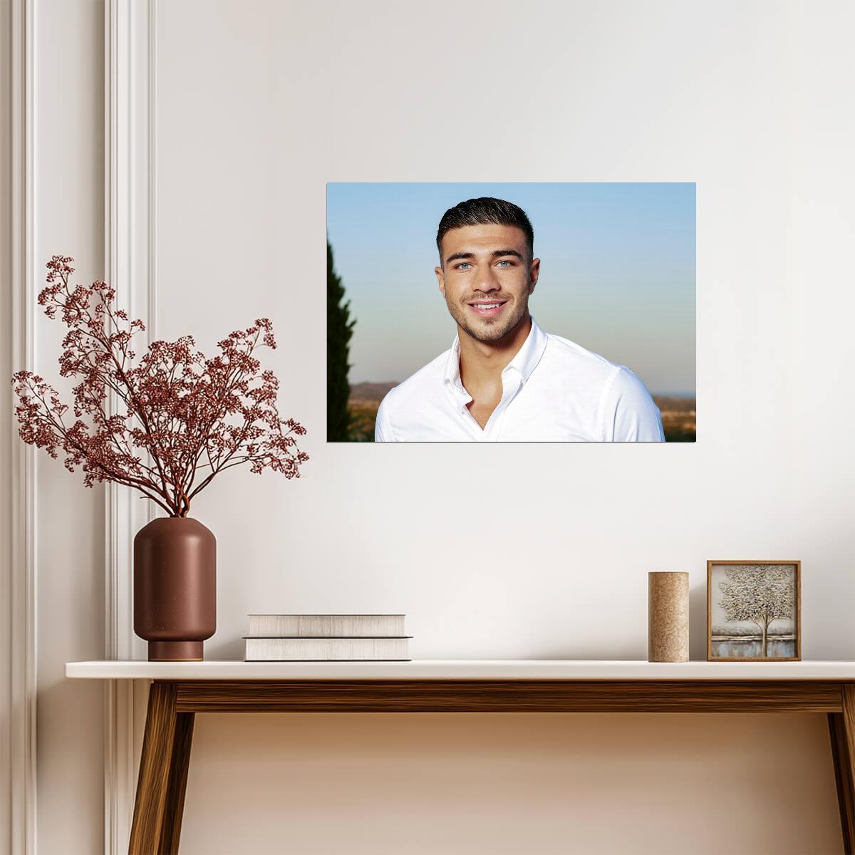 Tommy Fury British Boxer | Professional Boxing Portrait Poster | Combat Sports Wall Art - Sports Poster