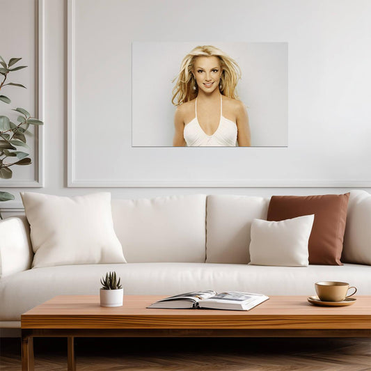 Britney Spears 2000s Photoshoot | Pop Music Icon Poster | Y2K Aesthetic Wall Art - Music Poster