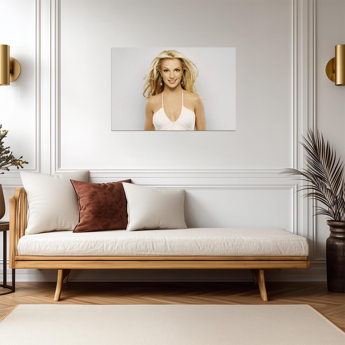 Britney Spears 2000s Photoshoot | Pop Music Icon Poster | Y2K Aesthetic Wall Art - Music Poster