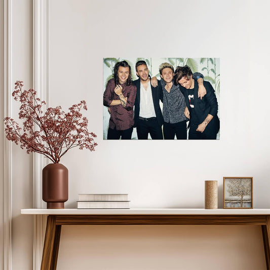One Direction Candid Group Photo | Four Member Era | Pop Music Poster - Music Poster