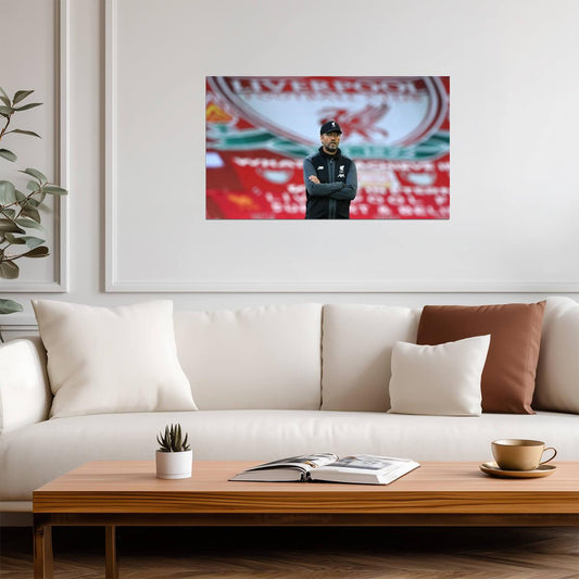 Jurgen Klopp Liverpool FC Manager | Soccer Poster | Sports Photography Wall Art - Sports Poster