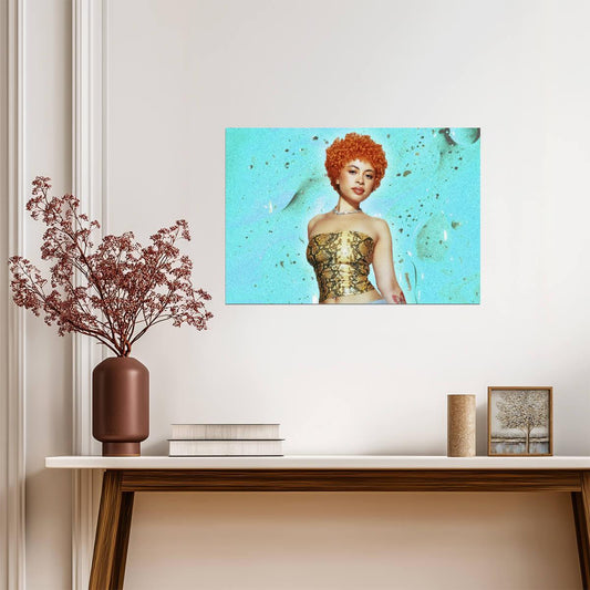 Ice Spice | Stylized Art | Hip Hop Fan Poster - Music Poster
