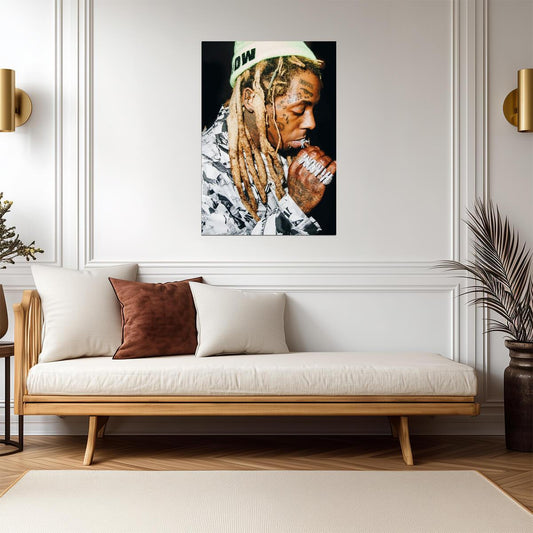 Lil Wayne Poster | Hip Hop Art Print - Music Poster