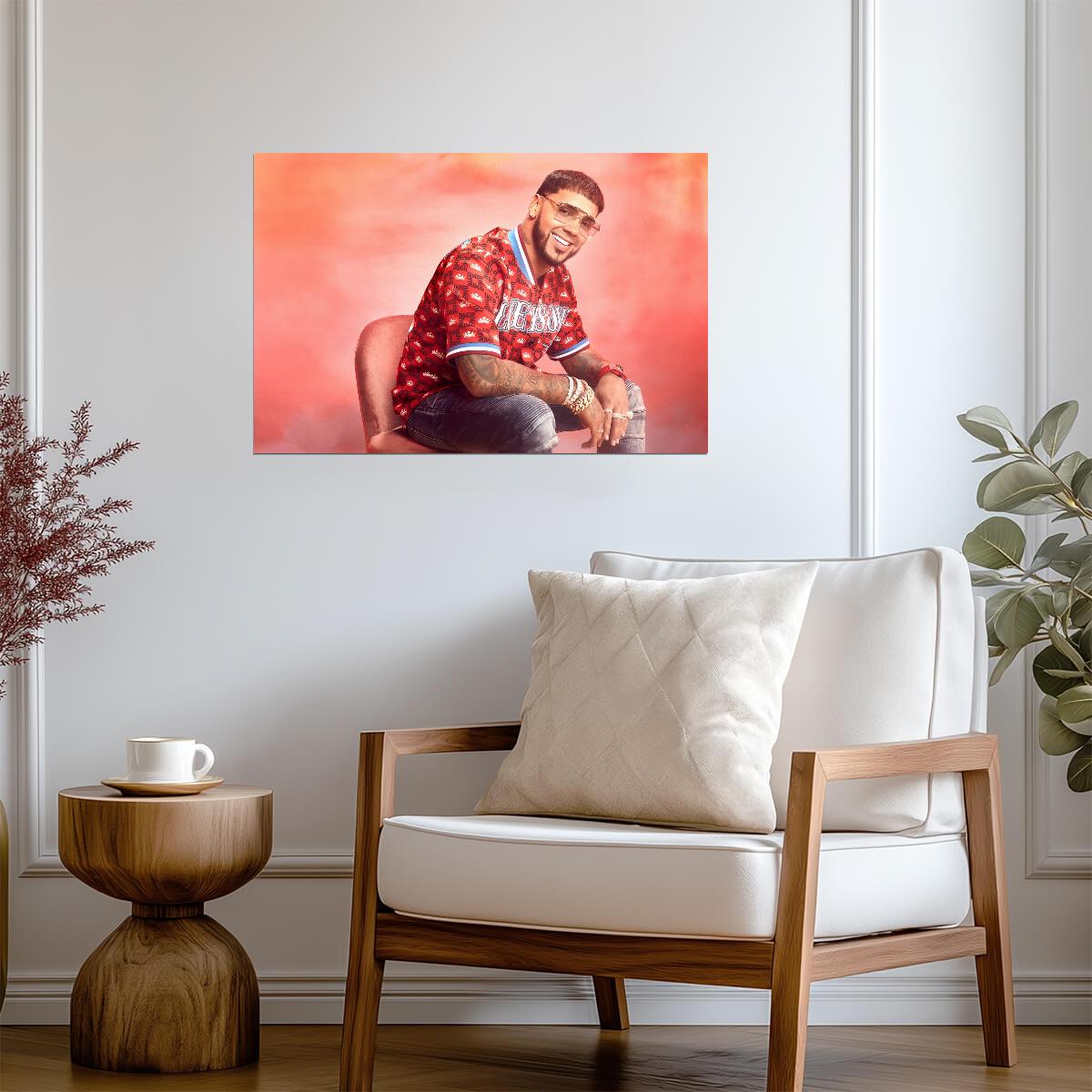 Anuel AA | Urban Latin Art | Singer Poster - Music Poster