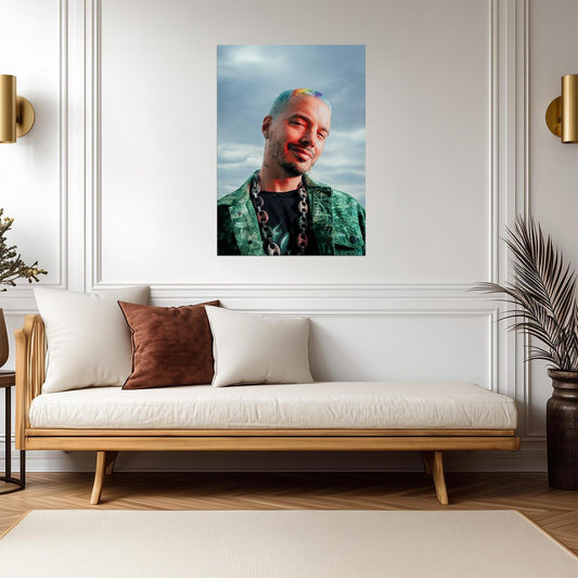 J Balvin | Latin Music Star | Celebrity Poster - Music Poster