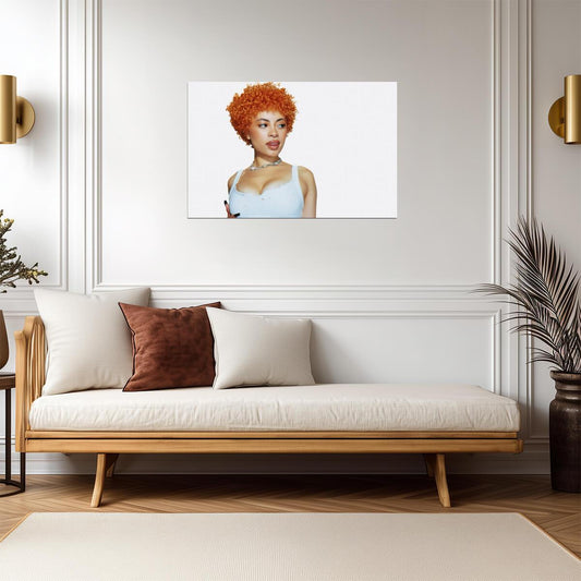 Ice Spice | Illustration Art | Celebrity Poster - Music Poster