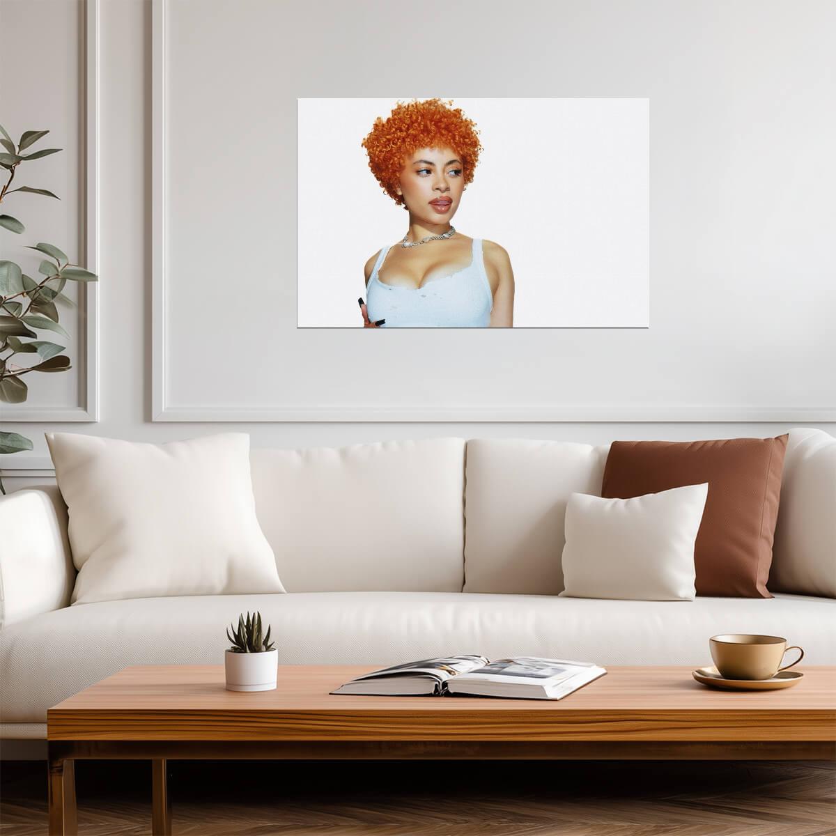 Ice Spice | Illustration Art | Celebrity Poster - Music Poster