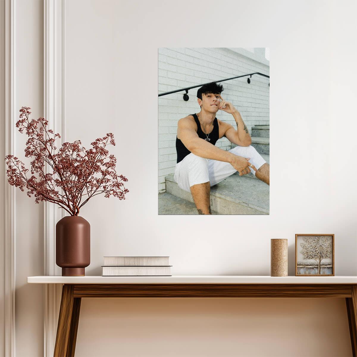 Bryce Hall | Content Creator Art | Fan Room Poster - Celebrities Poster