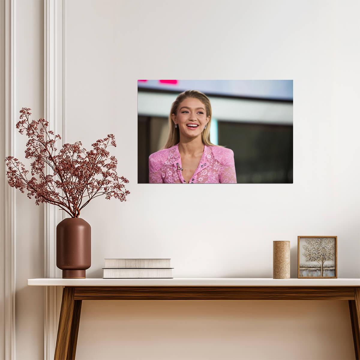 Gigi Hadid | Famous Model | Art Poster - Celebrities Poster