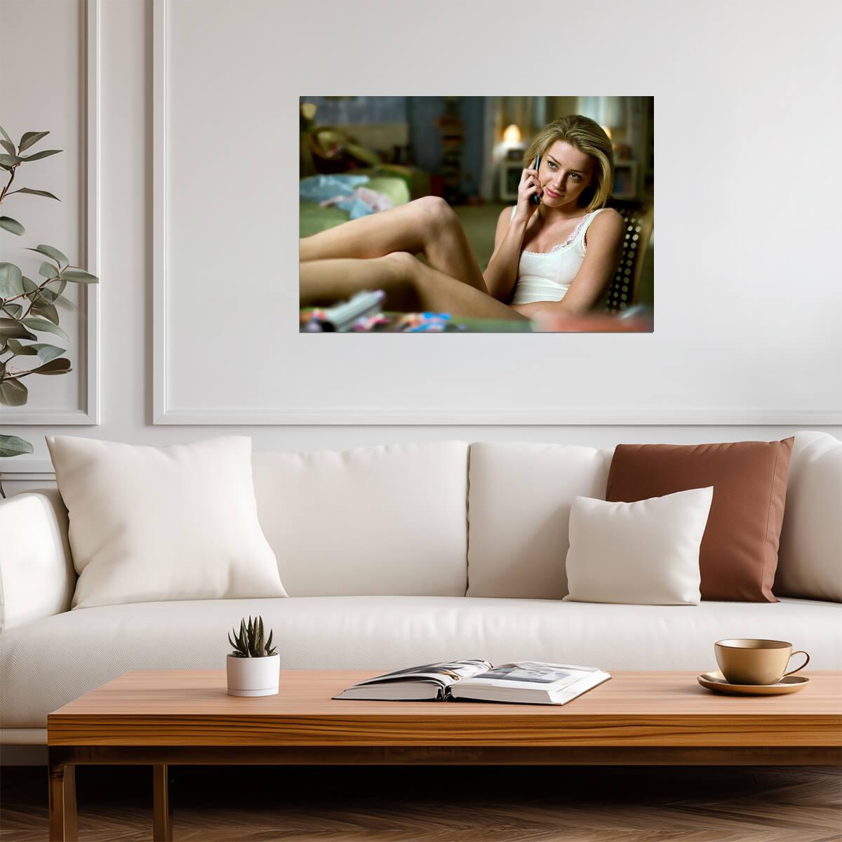Amber Heard | Celebrity Portrait | Film Star Poster - Celebrities Poster