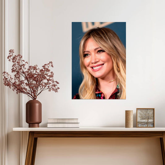 Hilary Duff | American Actress | Celebrity Poster - Music Poster