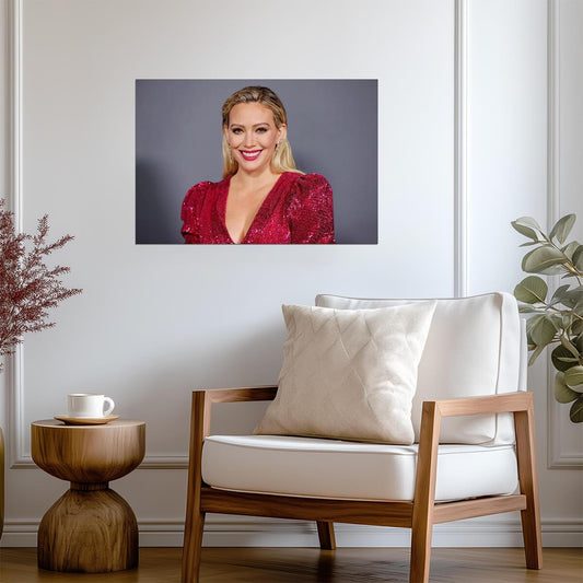 Hilary Duff | Music Artist | Wall Decor Poster - Music Poster
