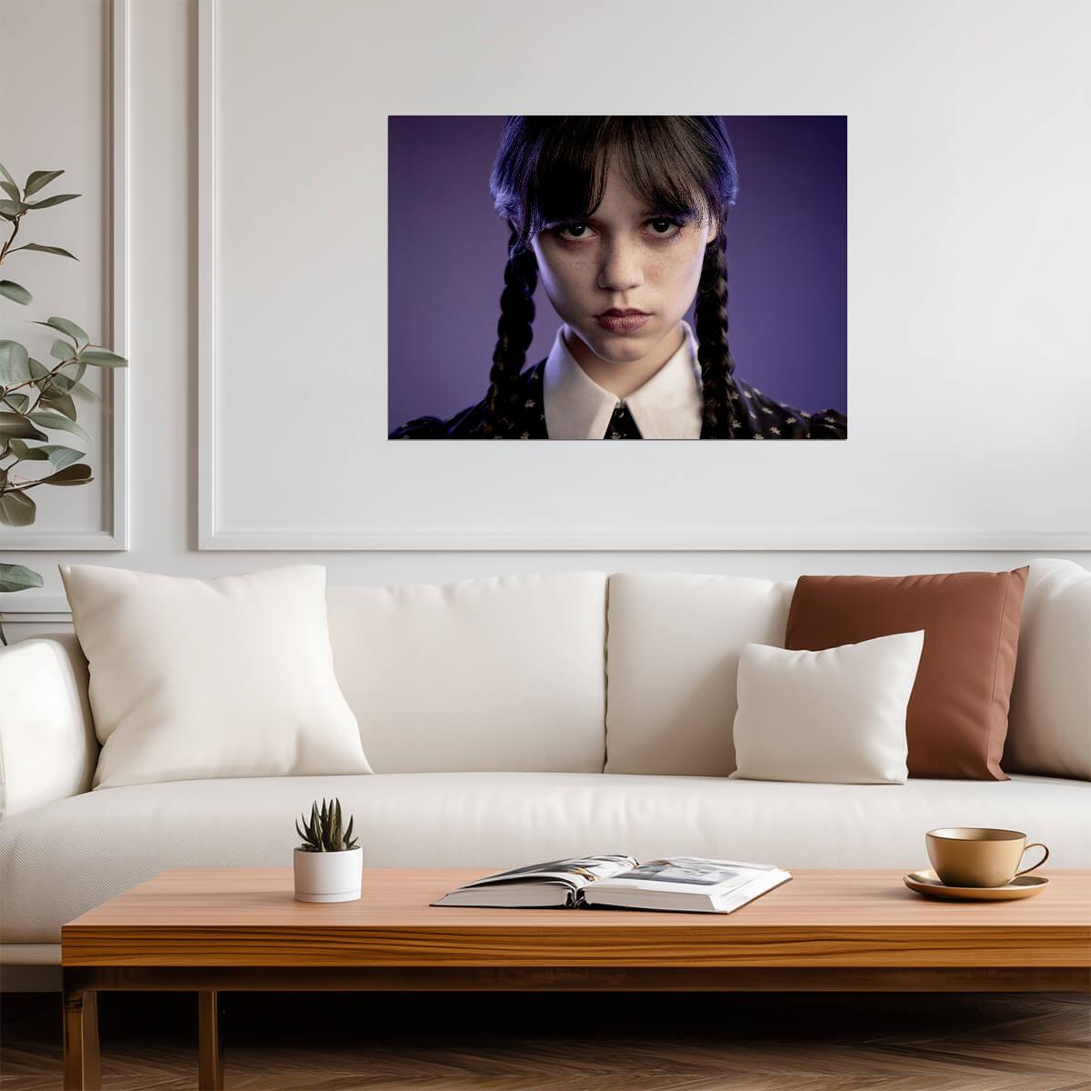 Jenna Ortega in Wednesday | TV Character | Series Poster - Movies & TV Poster