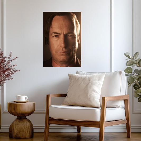 Better Call Saul Goodman | Intense Close Up Portrait | TV Show Poster - Movies & TV Poster