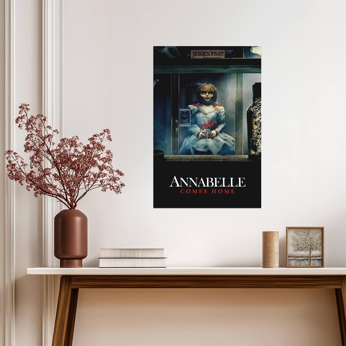 Annabelle Comes Home Movie Poster | Glass Cabinet Scene - Movies & TV Poster