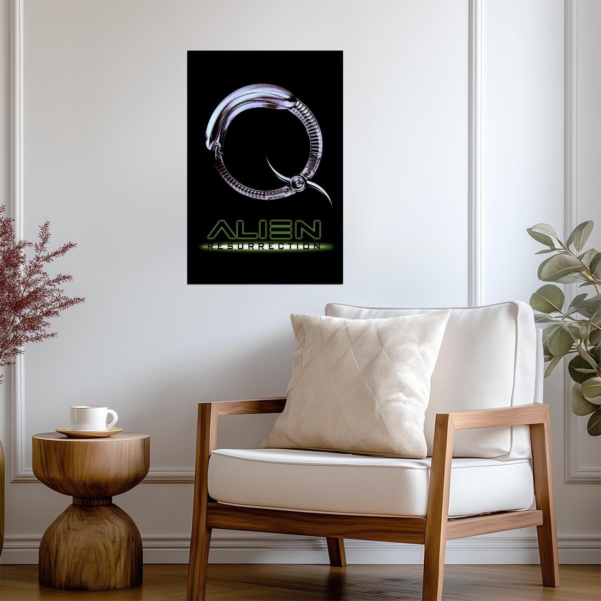 Alien Resurrection Movie Poster | Xenomorph Ring Print - Movies & TV Poster
