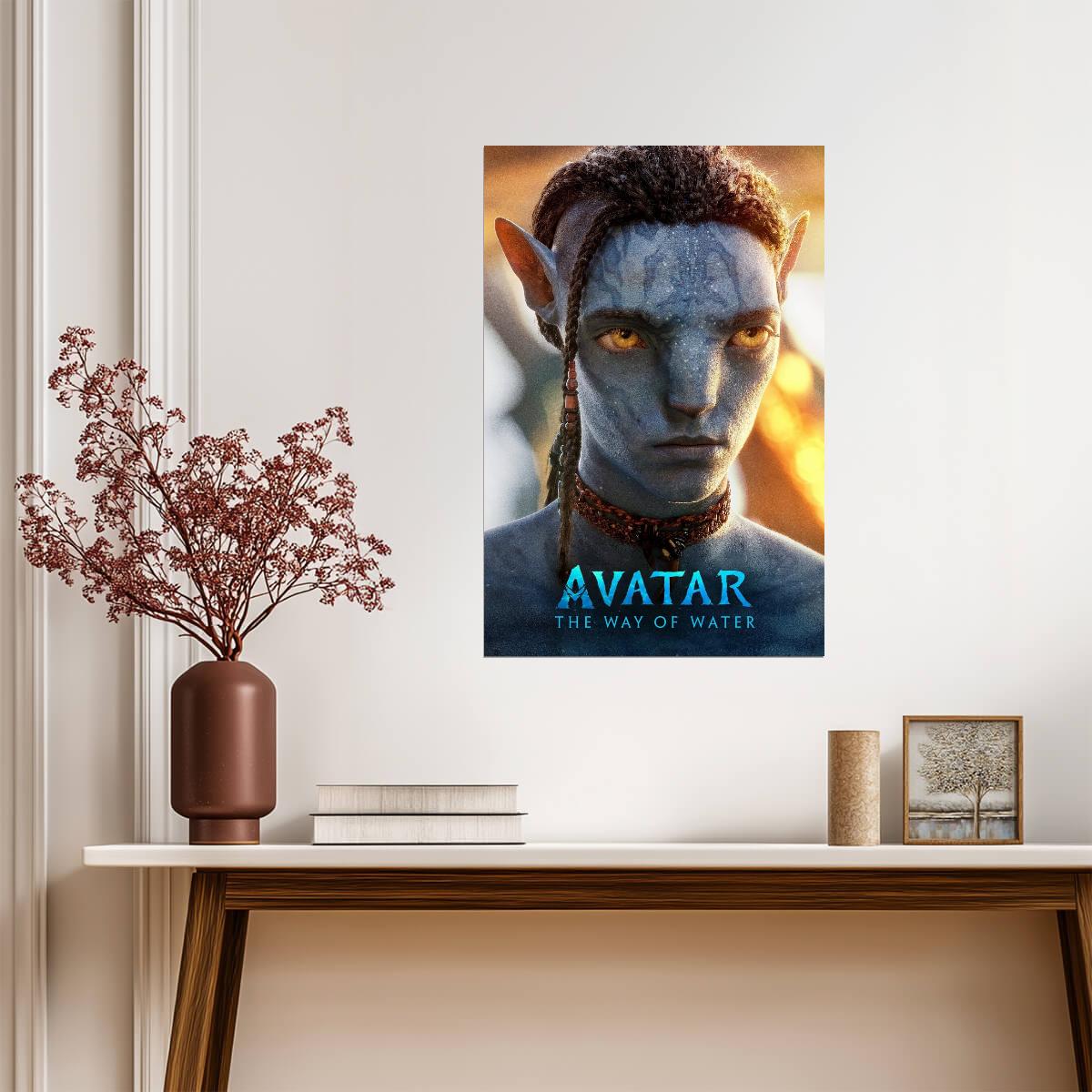 Avatar The Way of Water Movie Poster | Lo'ak Portrait - Movies & TV Poster