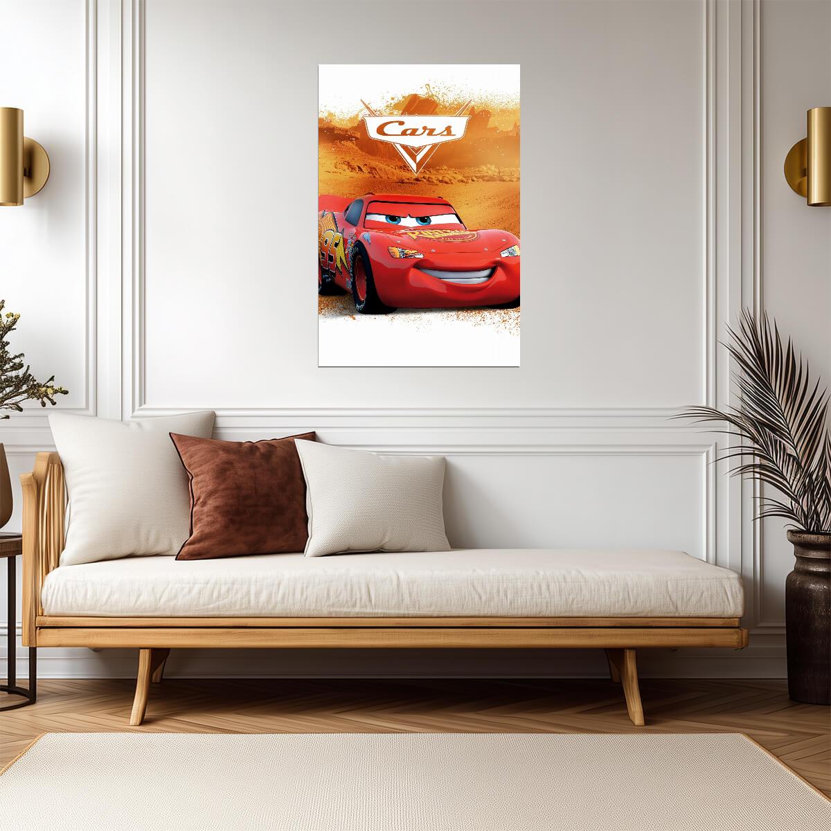 Cars 2006 Movie Poster | Desert Illustration - Movies & TV Poster