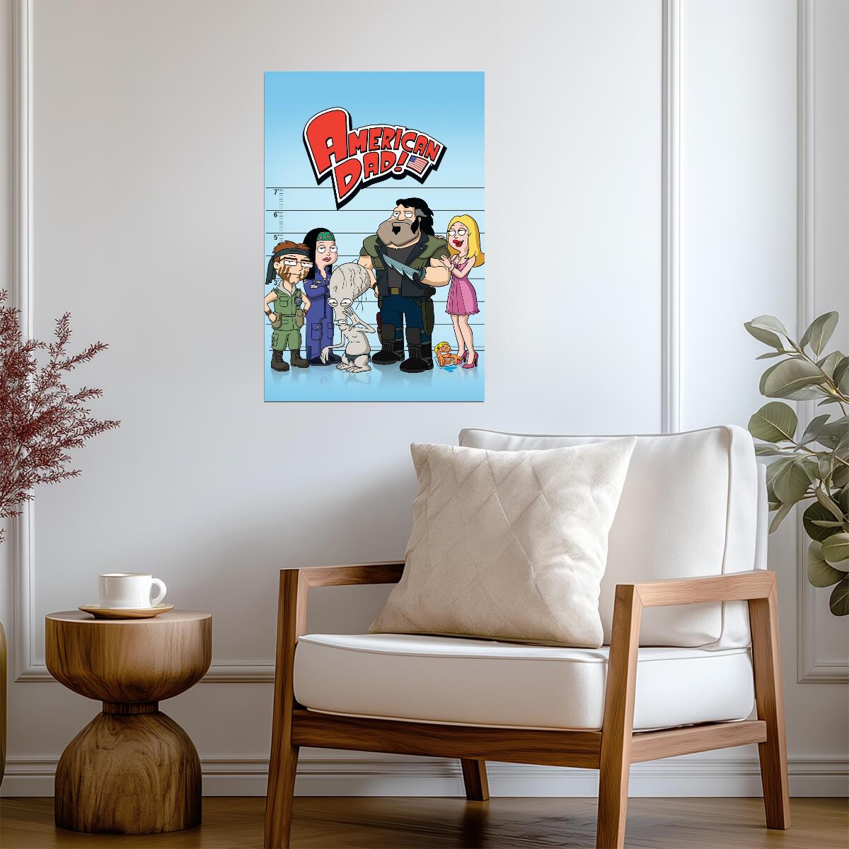 American Dad Poster | Smith Family Costume Lineup - Movies & TV Poster