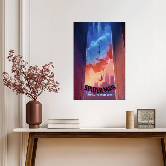 Spider-Man Across the Spider-Verse Movie Poster | Miles and Gwen in the Multiverse - Movies & TV Poster