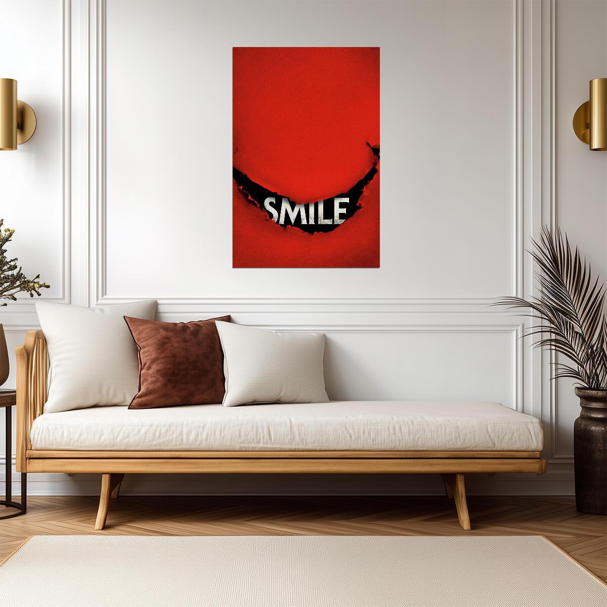 Smile 2022 Movie Poster | Torn Paper Smile - Movies & TV Poster
