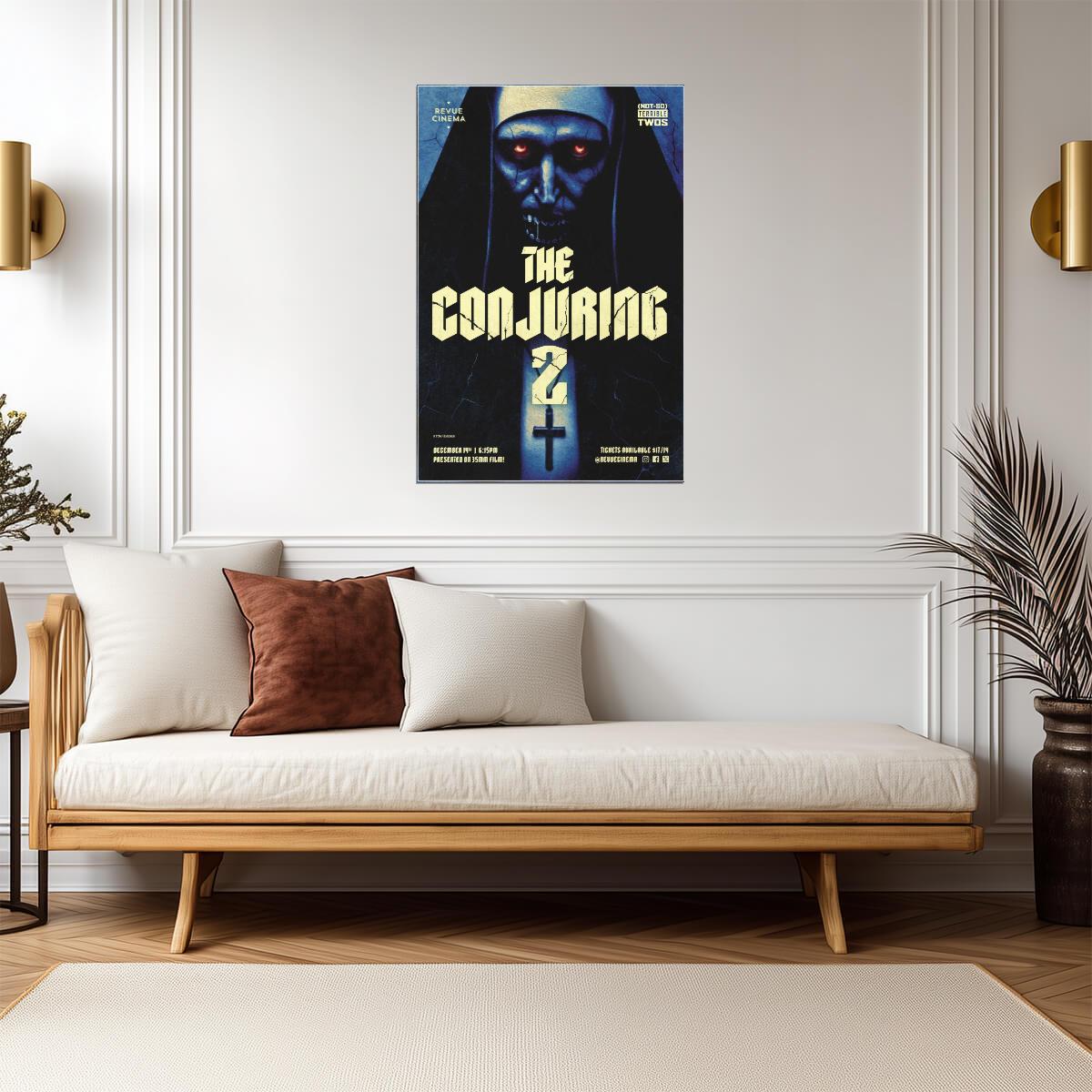 The Conjuring 2 Movie Poster | Valak Screening Illustration - Movies & TV Poster