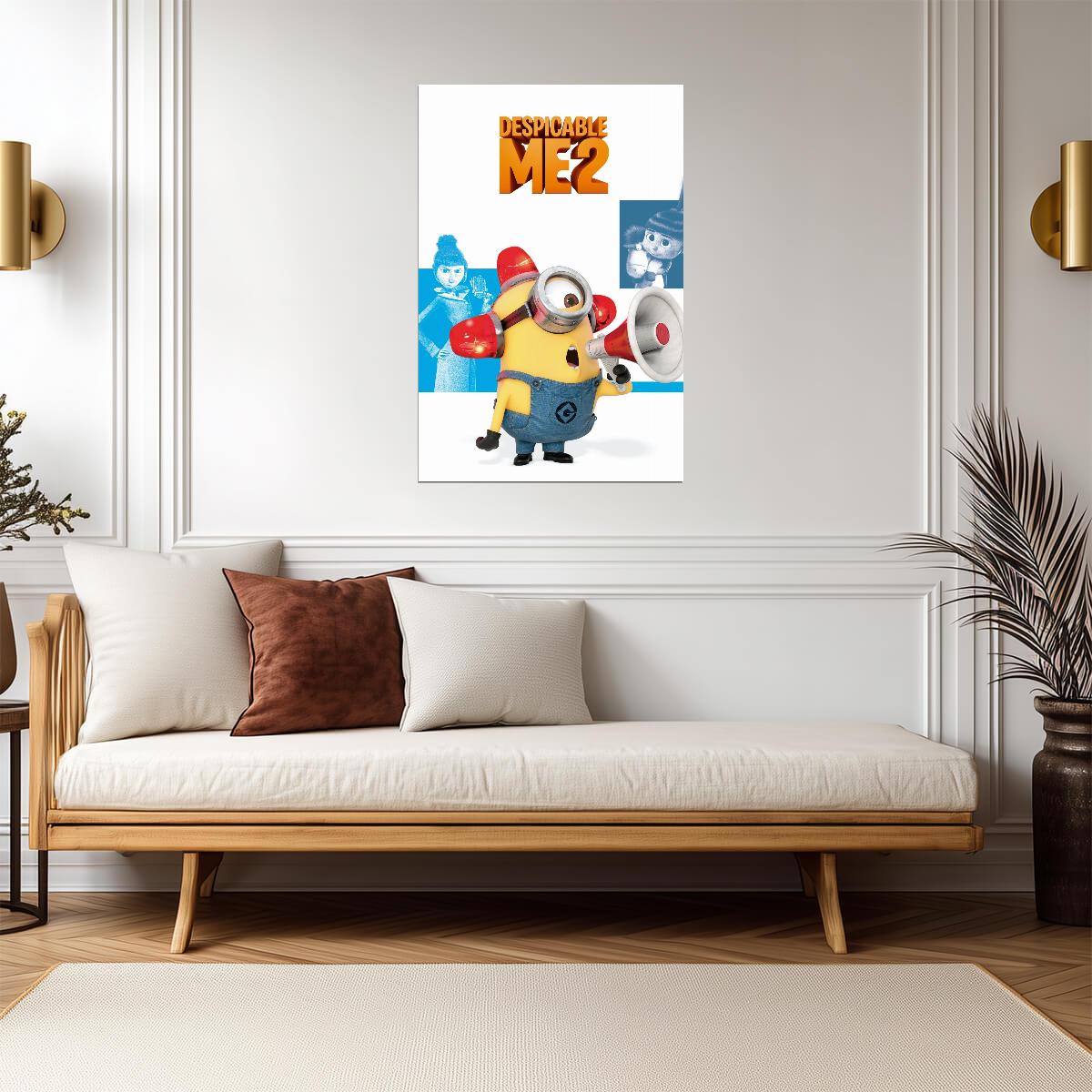 Despicable Me 2 Movie Poster | Fire Alarm Minion - Movies & TV Poster