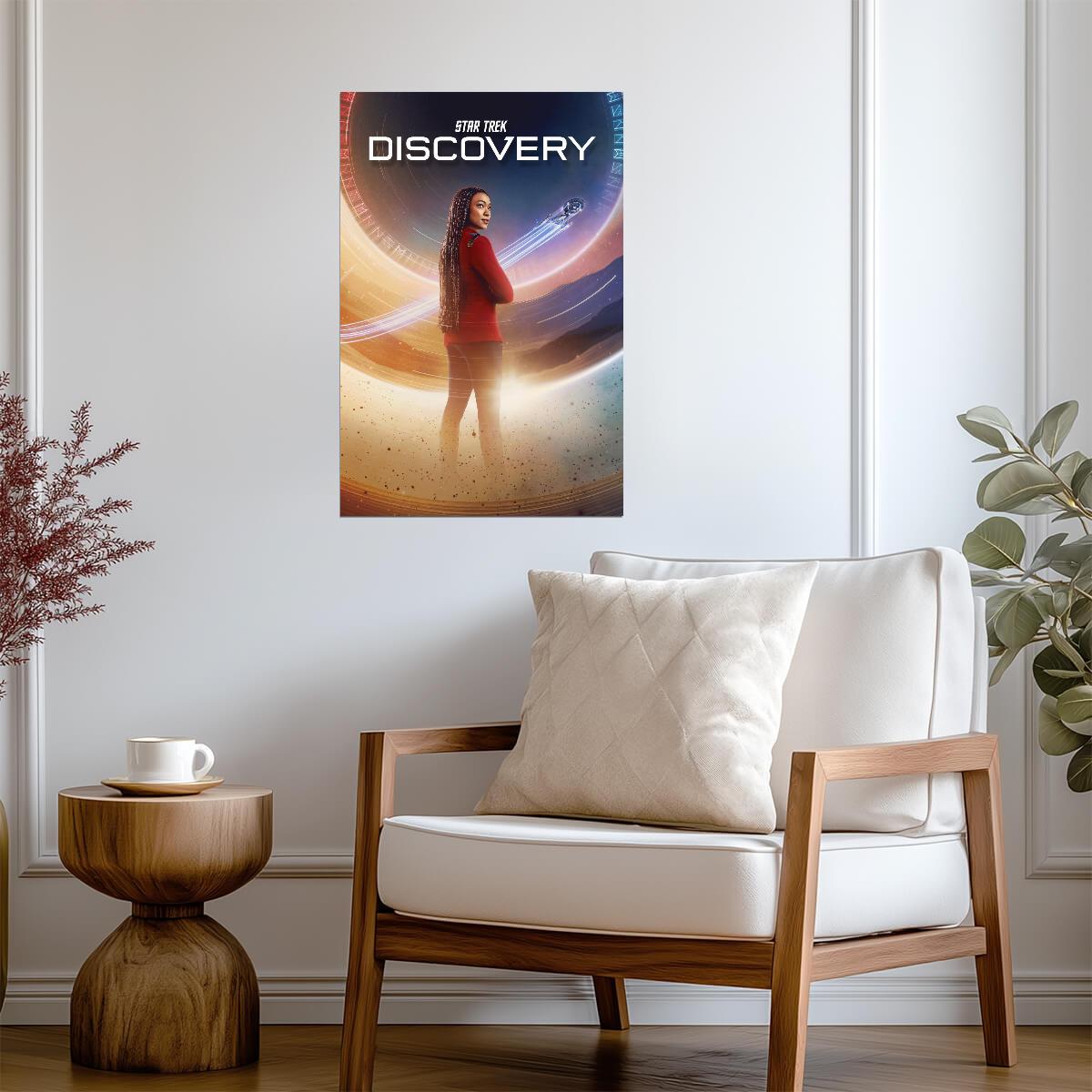 Star Trek Discovery TV Series Poster | Michael Burnham before the Starship - Movies & TV Poster