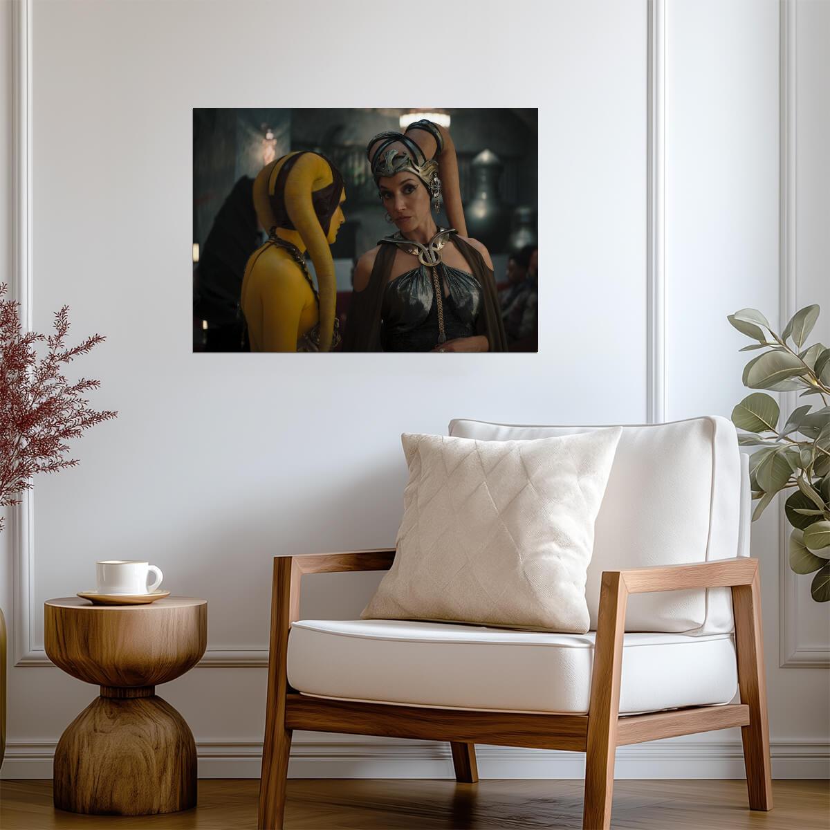 The Book of Boba Fett TV Series Poster | Garsa Fwip with a Yellow Twi’lek - Movies & TV Poster