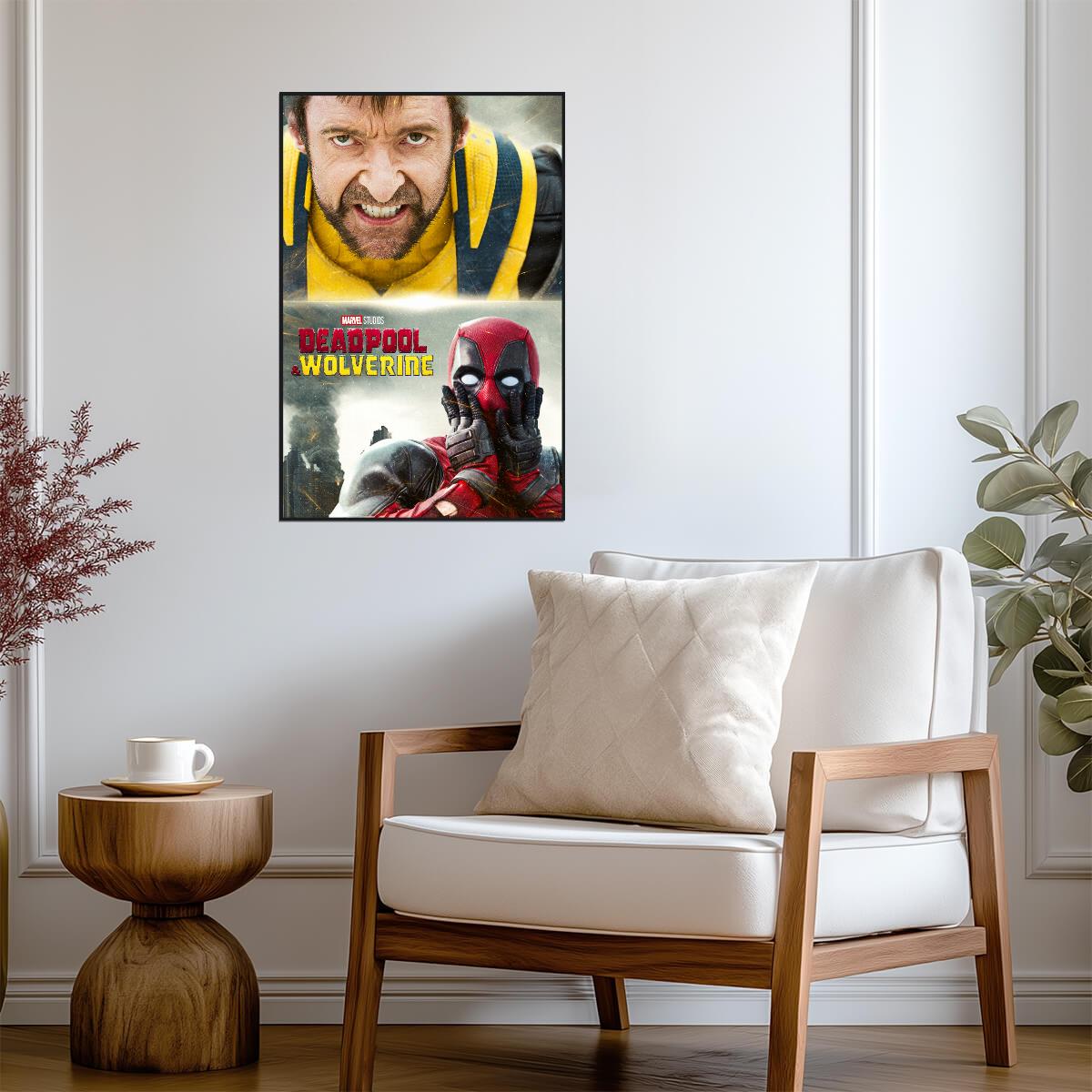 Deadpool & Wolverine | Superhero Film Art | 2024 Marvel Movie Poster