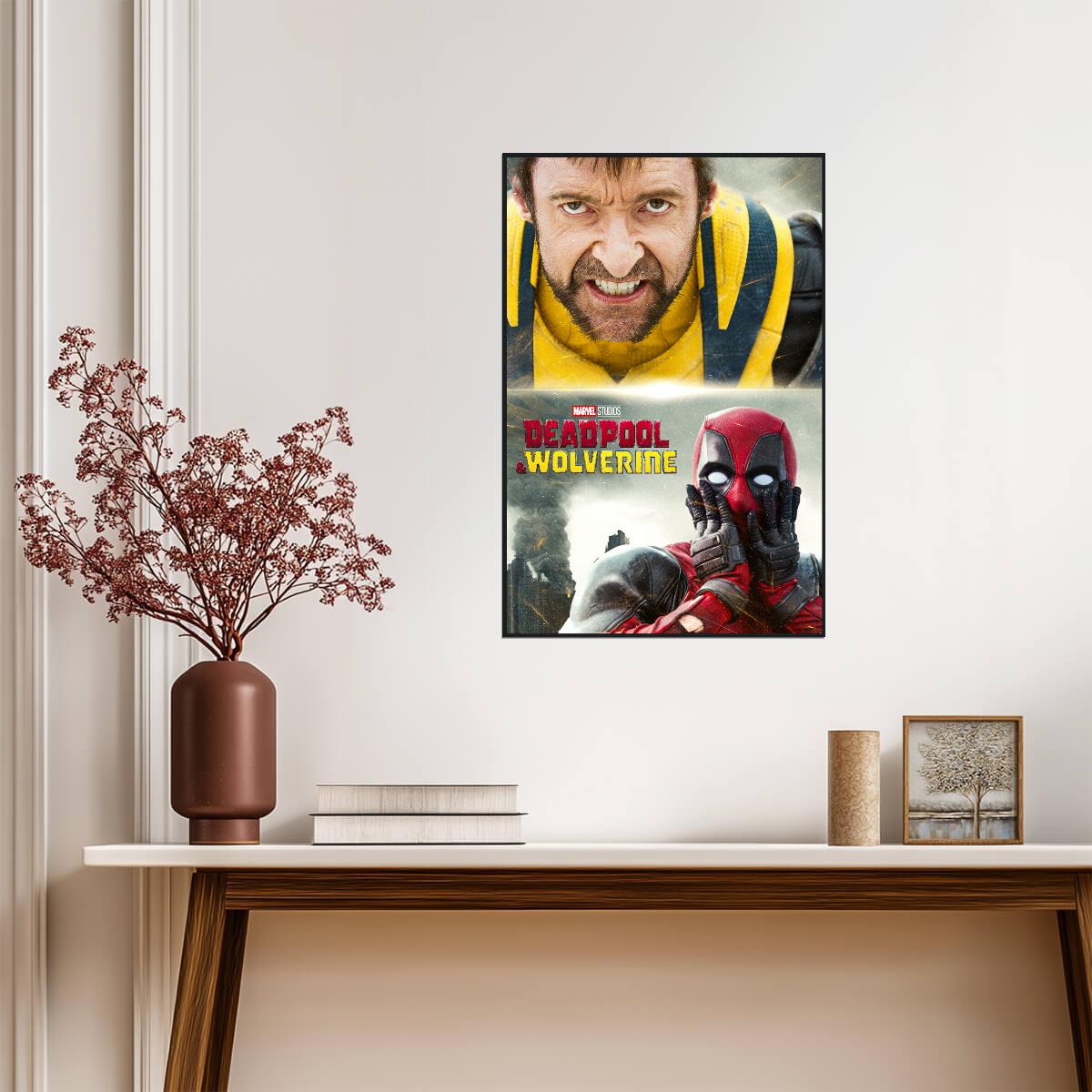 Deadpool & Wolverine | Superhero Film Art | 2024 Marvel Movie Poster