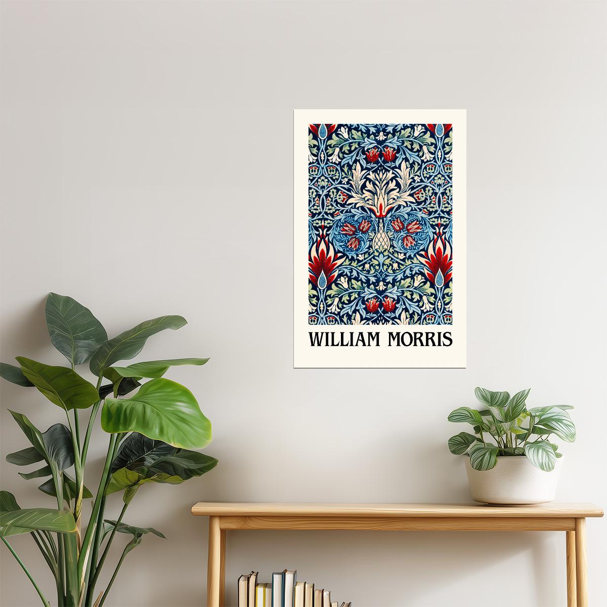 William Morris Medieval Design | Vintage Exhibition Poster