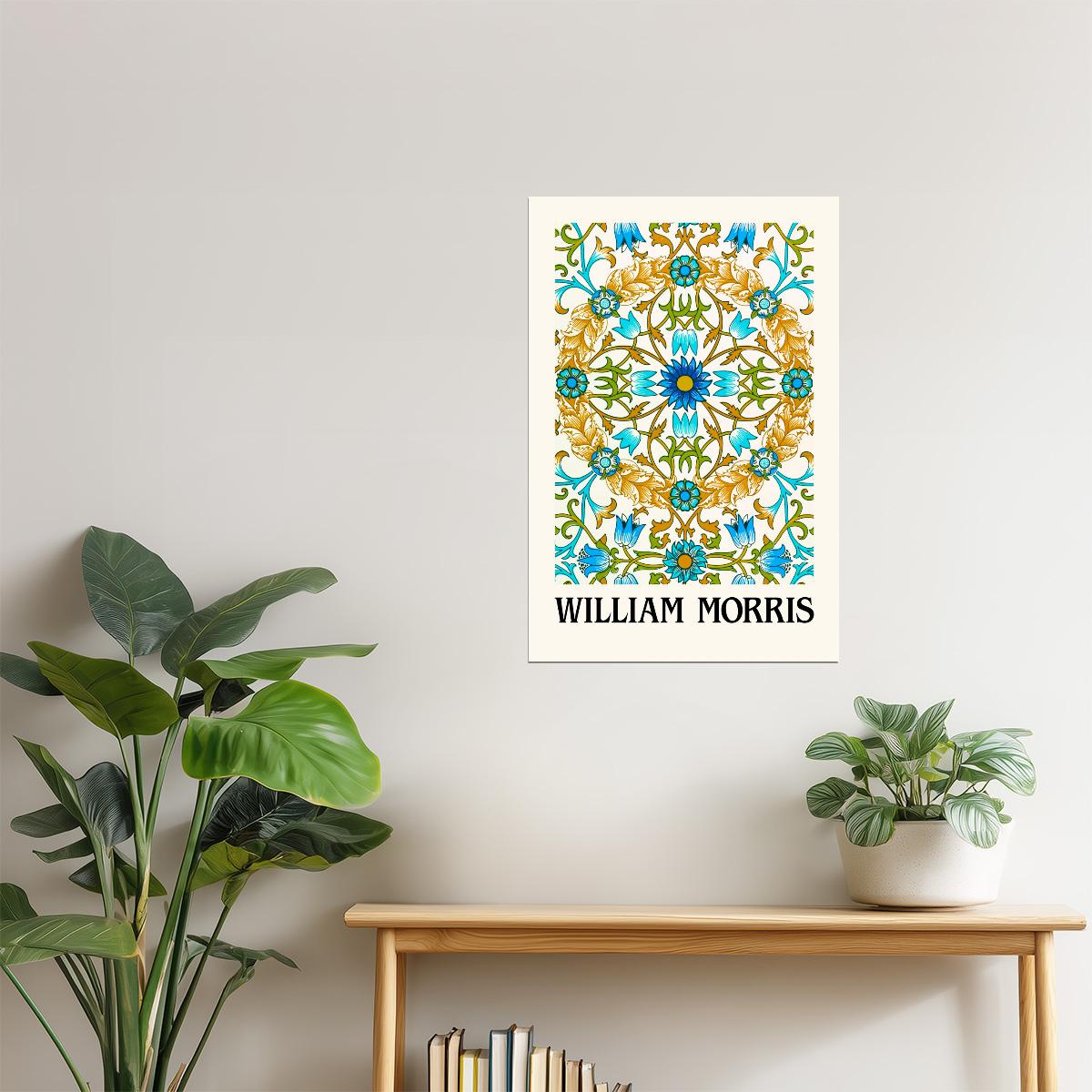 William Morris Golden Blossom | Vintage Floral Pattern Print Poster
