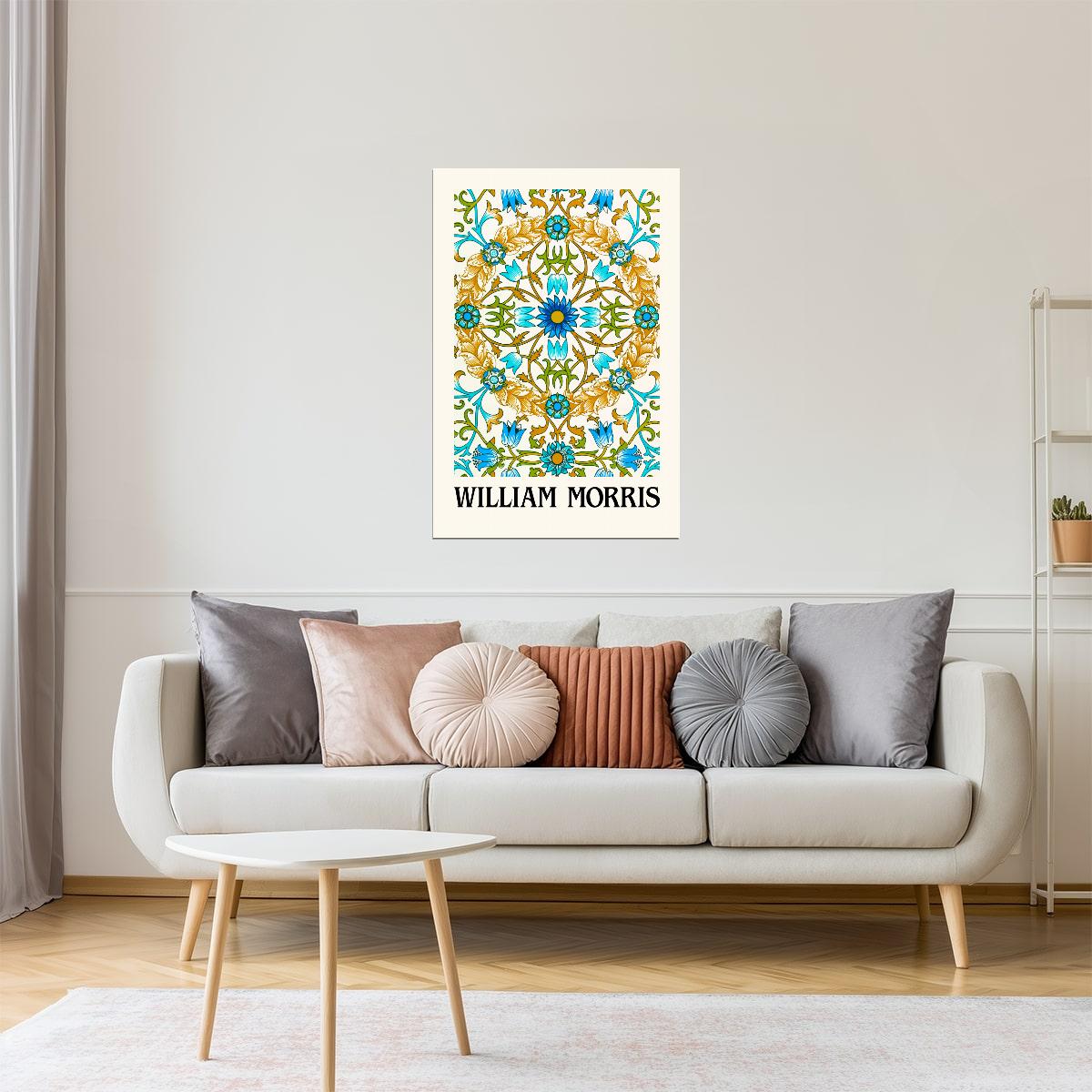 William Morris Golden Blossom | Vintage Floral Pattern Print Poster