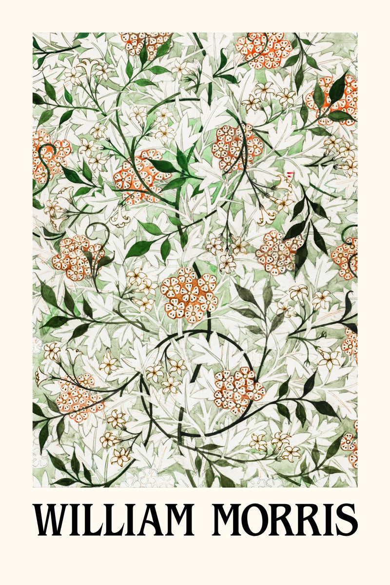 William Morris White Willow | Botanical Wall Art Poster