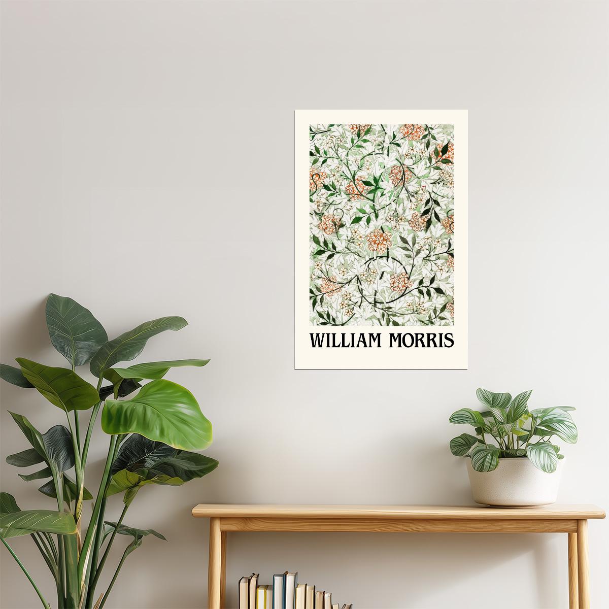 William Morris White Willow | Botanical Wall Art Poster