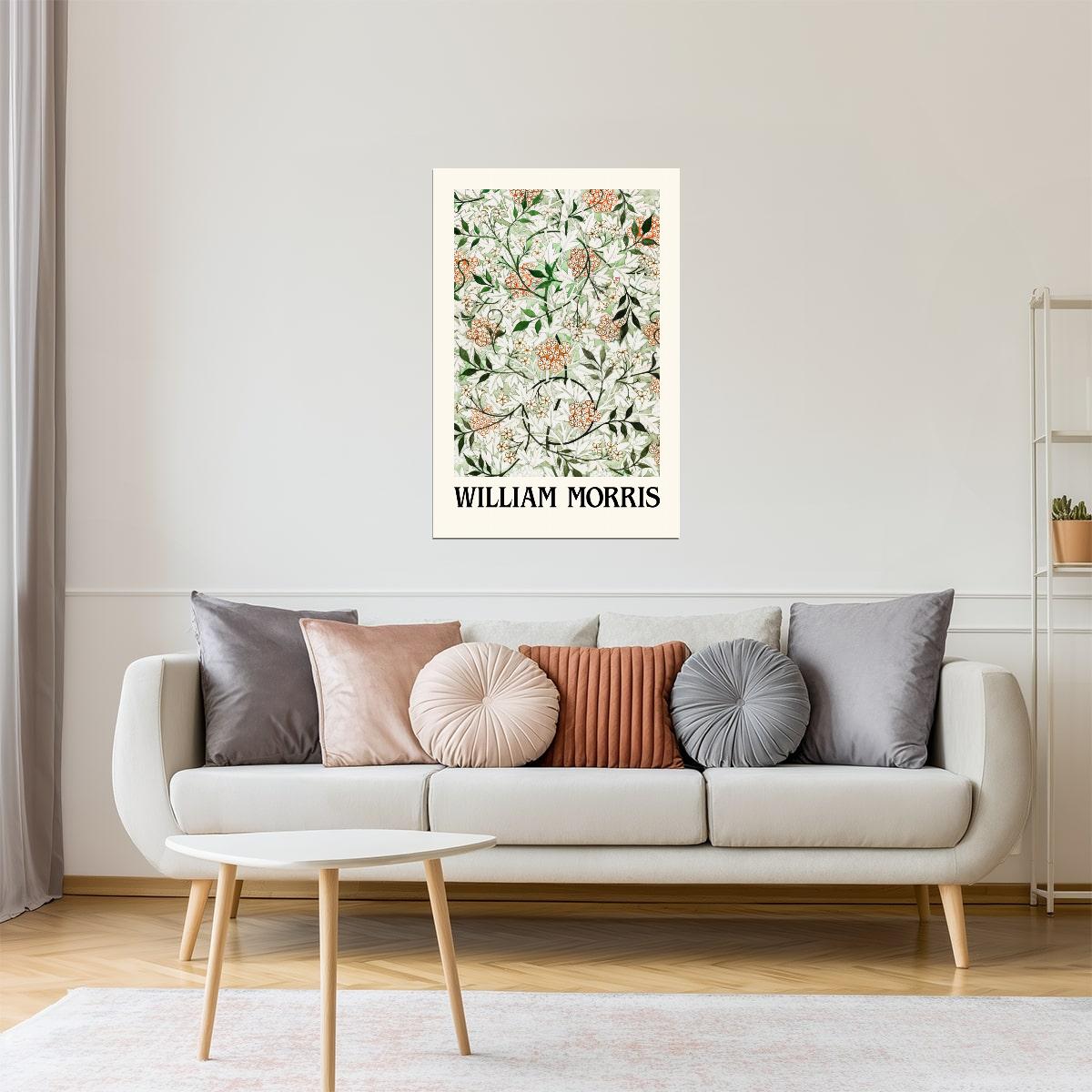 William Morris White Willow | Botanical Wall Art Poster