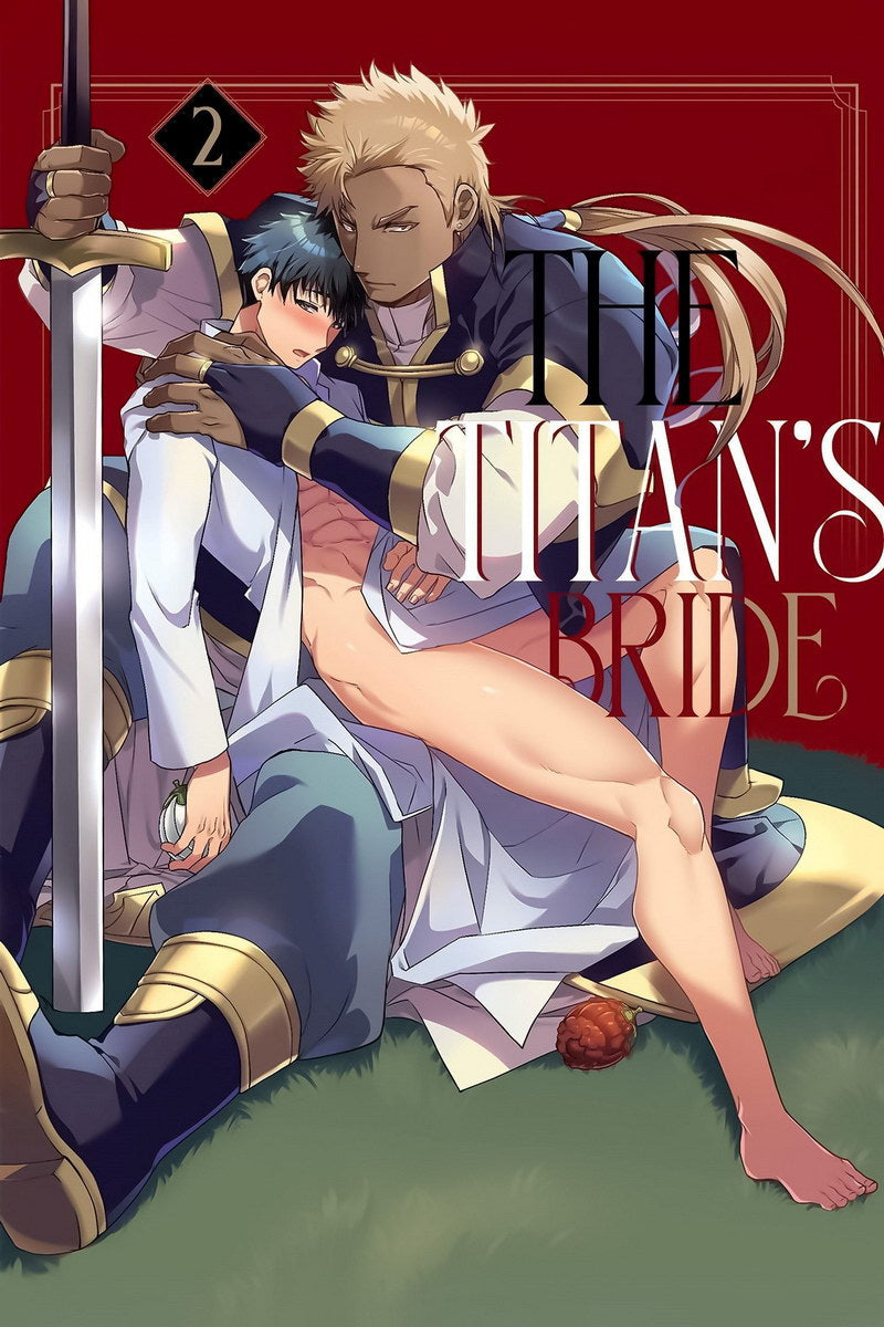 The Titan's Bride Caius & Kouichi | Yaoi Anime Poster | Fantasy Romance Art