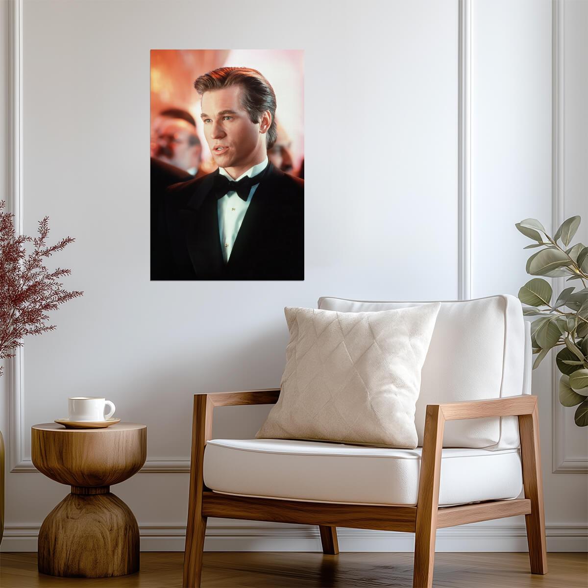 Val Kilmer as Bruce Wayne | Batman Forever Movie Poster | 90s Star Actor Art