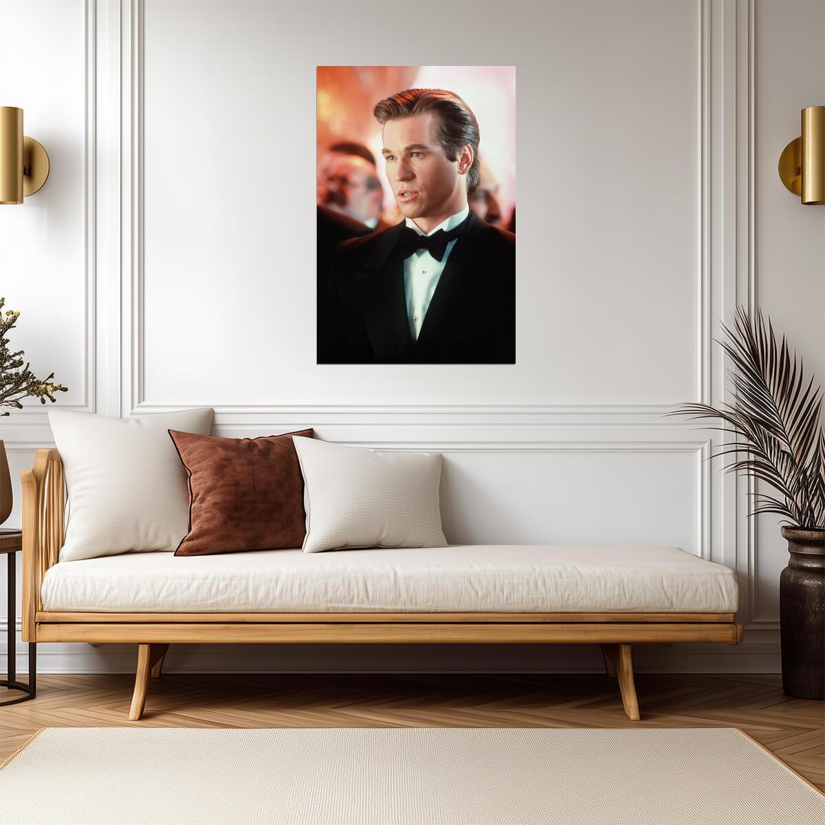 Val Kilmer as Bruce Wayne | Batman Forever Movie Poster | 90s Star Actor Art