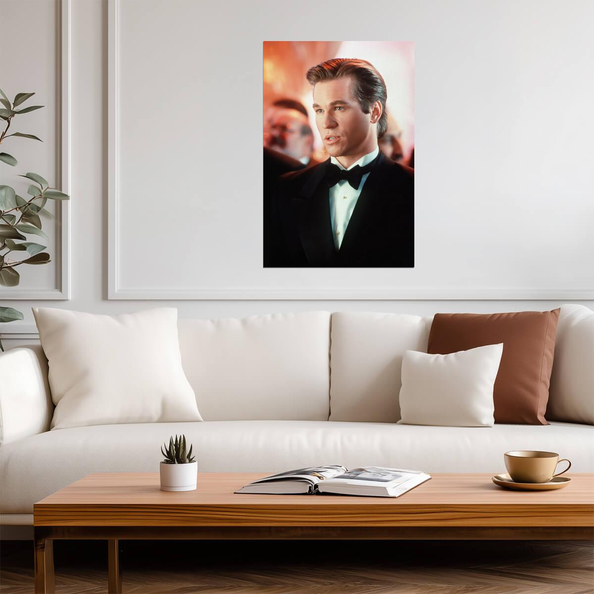 Val Kilmer as Bruce Wayne | Batman Forever Movie Poster | 90s Star Actor Art