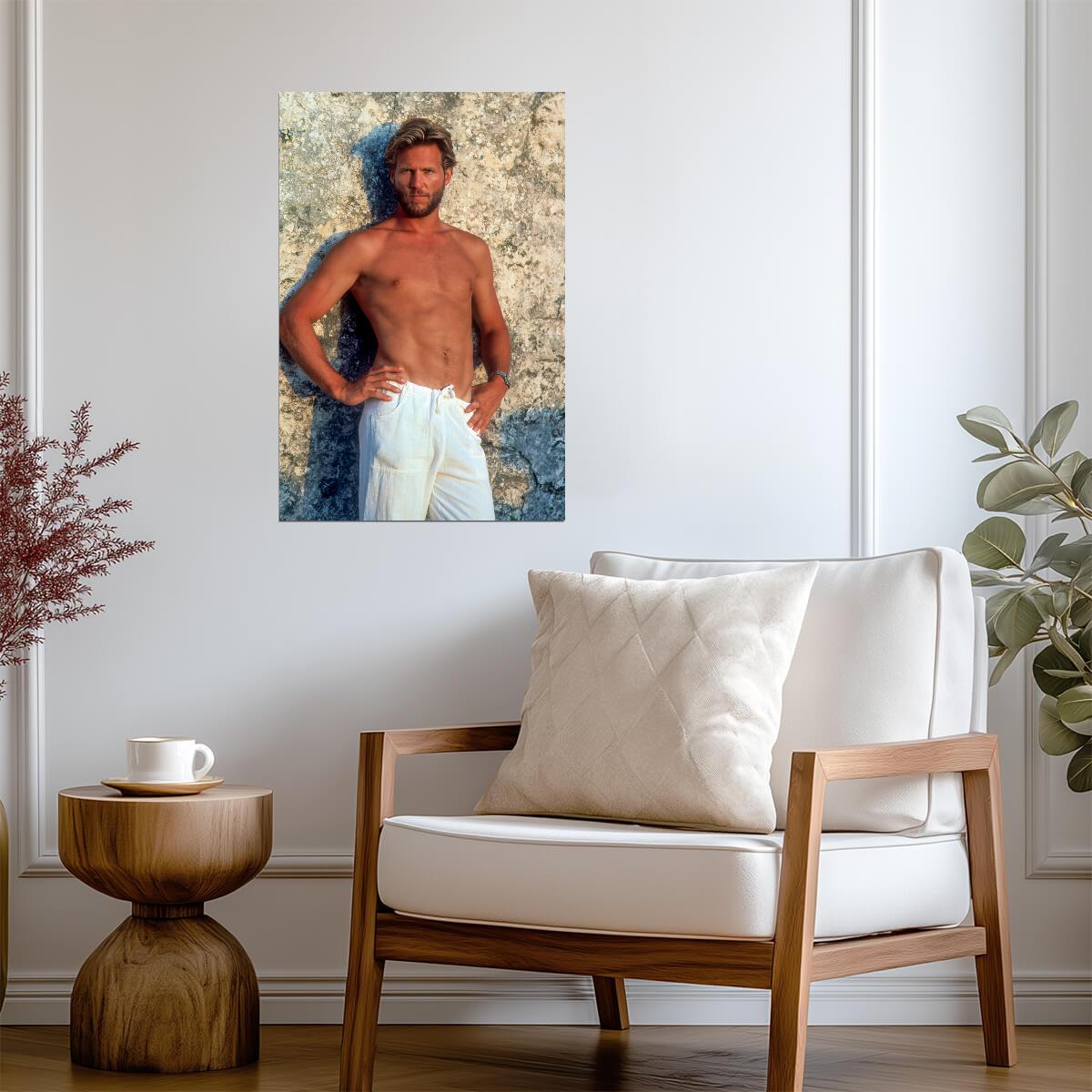 Jeff Bridges 1980s Photo | Movie Icon Poster | Vintage Photography Print
