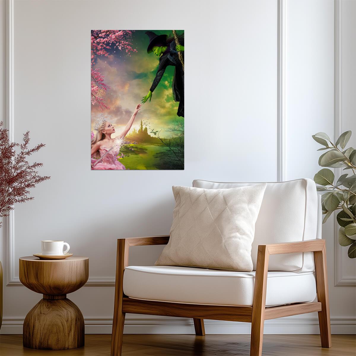 Wicked Movie Poster | Ariana Grande as Glinda | Musical Film Wall Art