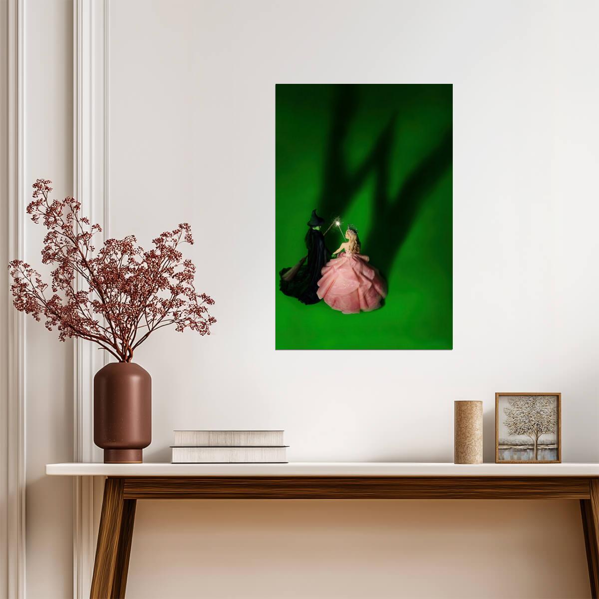 Ariana Grande as Glinda in Wicked | Musical Movie Poster | Fantasy Film Art