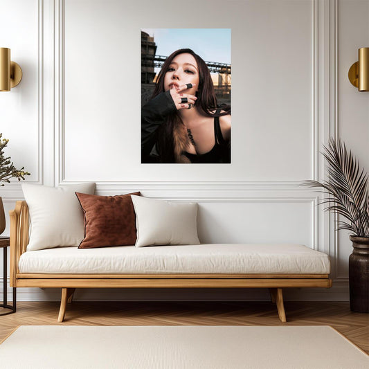 aespa Winter | Dirty Work Poster | Music Video Art - Music Poster